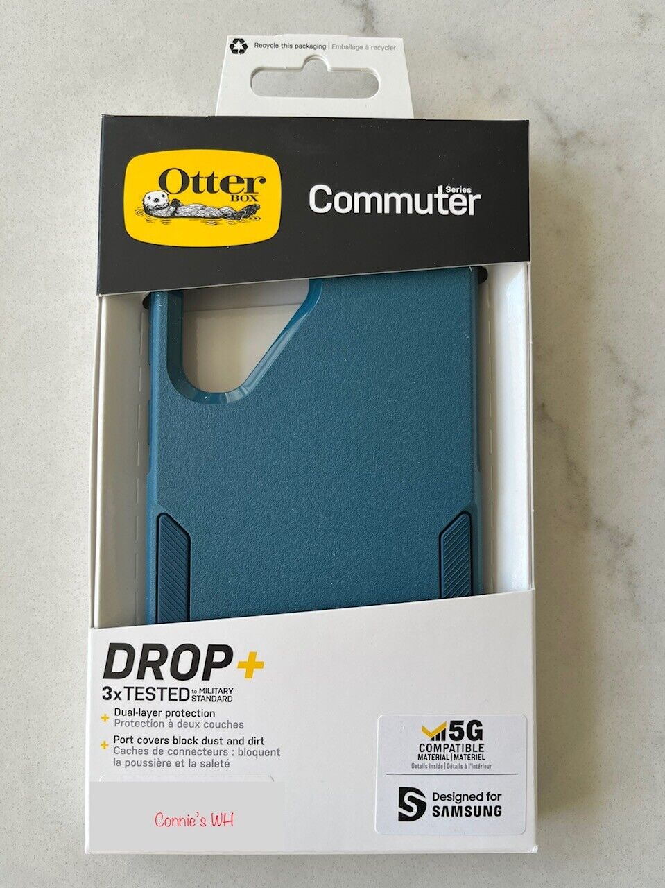 Samsung Galaxy S23+ Commuter Series Case - Don't Be Blue Samsung Galaxy S23+ Commuter Series Case - Don't Be Blue